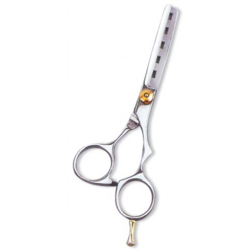 Professional Thinning Scissor. One Blade Teeth and One Blade Razor. Mirror Finish.